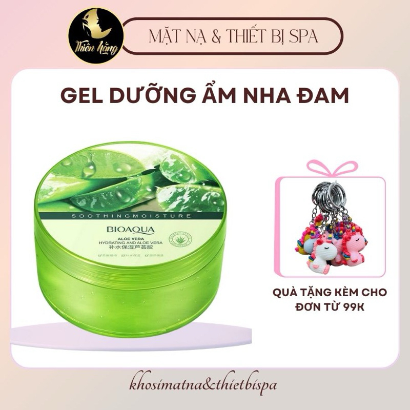 (300gr)Gel nha đam dưỡng ẩm làm mềm da Chính Hãng Bioaqua 300gr
