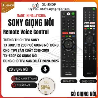   LOẠI XỊN  REMOTE Sony Giọng Nói - Đời 2019 và 2022  sony tx 200 sony tx 520 hàng mới 