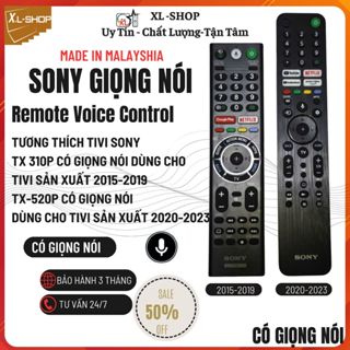 [LOẠI XỊN] REMOTE Sony Giọng Nói - Đời 2019 và 2022 - Giá rẻ