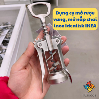 Dụng cụ mở rượu vang, mở nắp chai inox Idealisk IKEA
