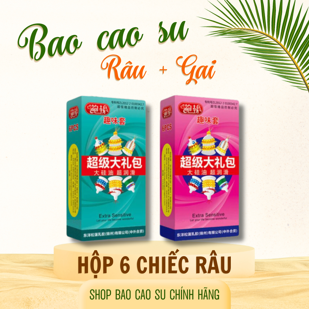 Bao Sao Su Gai Bi Lớn Extra Sensitive, Bcs Runbo tăng khoái cảm siêu mỏng/nhiều gel bôi trơn/kéo dài thời gian