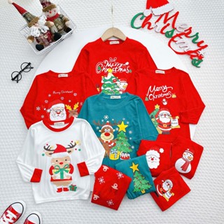 (Size 9-31kg) Bộ NOEL Tay Dài Chất Thun Lạnh Cho Bé Trai, Bé Gái Thu Đông Minkymom  - HÀNG LOẠI 1