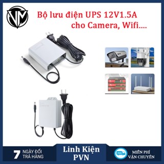 Bộ lưu điện DUNG LƯỢNG CAO dành cho Wifi Camera - UPS 12V - kèm Nguồn (đã bao gồm Pin)