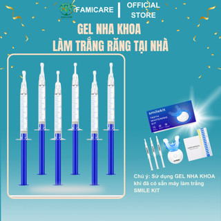 Gel nha khoa làm trắng răng an toàn tại nhà với máy làm trắng răng Smile Kit