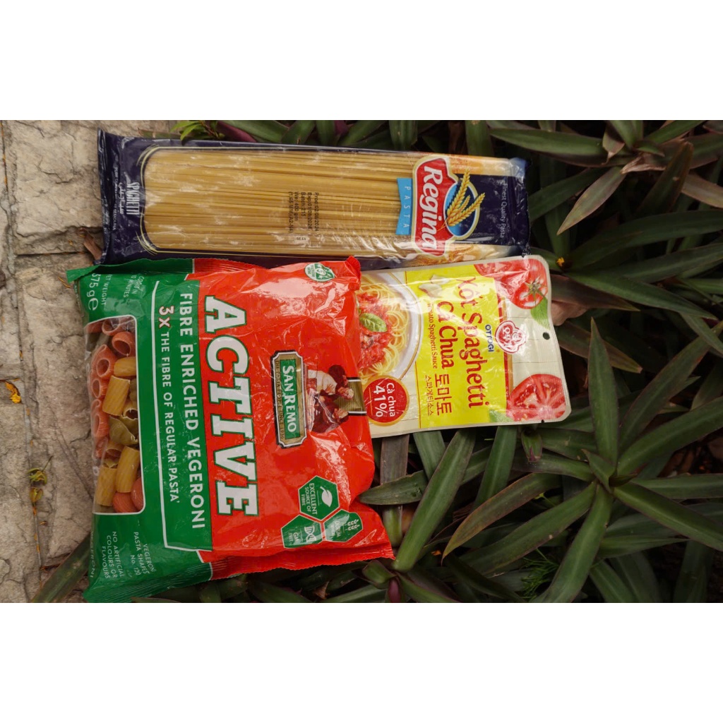 COMBO QUÀ TẶNG MÌ Ý: 1 REGYNA 400GR + 1 SỐT 110GR + 1 MÌ NUI SÒ RAU CỦ 380GR - Sỉ lẻ mì ý spagetti t