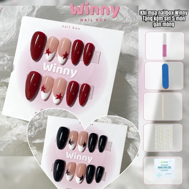 [24K9,K10] Nail box thiết kế thủ công-[Winny]-( Ảnh và video do winny quay và chụp)