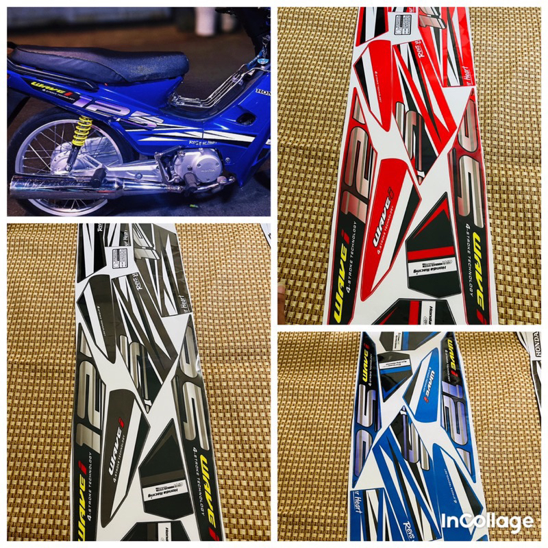 Tem Xe Wave Tem Wave Nhỏ Mẫu 125i Cho Wave Nhỏ Zx