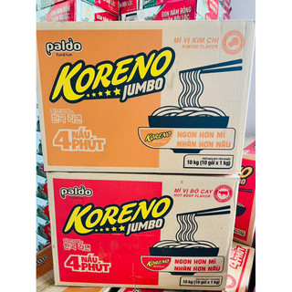  Mì KORENO JUMBO   thùng 100 gói   - Hàng Chính Hãng 
