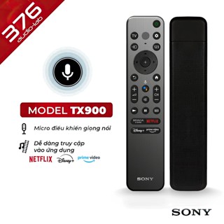 [LOẠI XỊN] REMOTE Sony Giọng Nói RMF TX900 - Đời Sony 4Κ 8K HD TV - MÀU XÁM