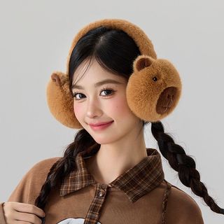 Chụp Tai, Bịt Tai Lông Gấp Gọn Giữ Ấm Hoạt Hình Capybara, Sanrio, Cao Cấp Chống Rét Lotso VPP ls030005