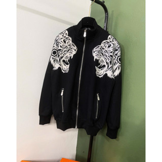 Áo Nỉ Philip Thêu Hổ Đính Đá Hai Vai Cao Cấp - Áo Hổ Nam From Thể Thao Siêu Chất