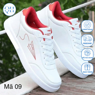  Giày sneaker nam trắng mẫu mới kiểu dáng năng động trẻ trung Hot Trend 2024 - Quang Hiếu Store - Q28 