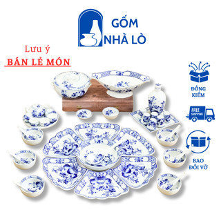    PHỤ KIỆN   Bộ bát cúng gia tiên gốm sứ Bát Tràng Bộ bát đĩa hoa mặt trời Bát đĩa thờ cúng 45cm 55cm Gốm Nhà Lò 