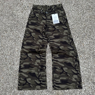 Quần xanh rêu dáng rộng widefit cạp cao, ống to phong cách basic, cityboy, cleanfit Brokeboiz