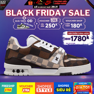 [Hàng Xách Tay Chính Hãng] Official Images Of The LV Trainer #54 Damier Ebene Multi Hot 2025-Full