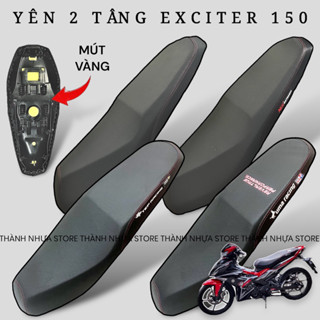 Yên 2 tầng Exciter 150 - Yên Ex150 mút Vàng