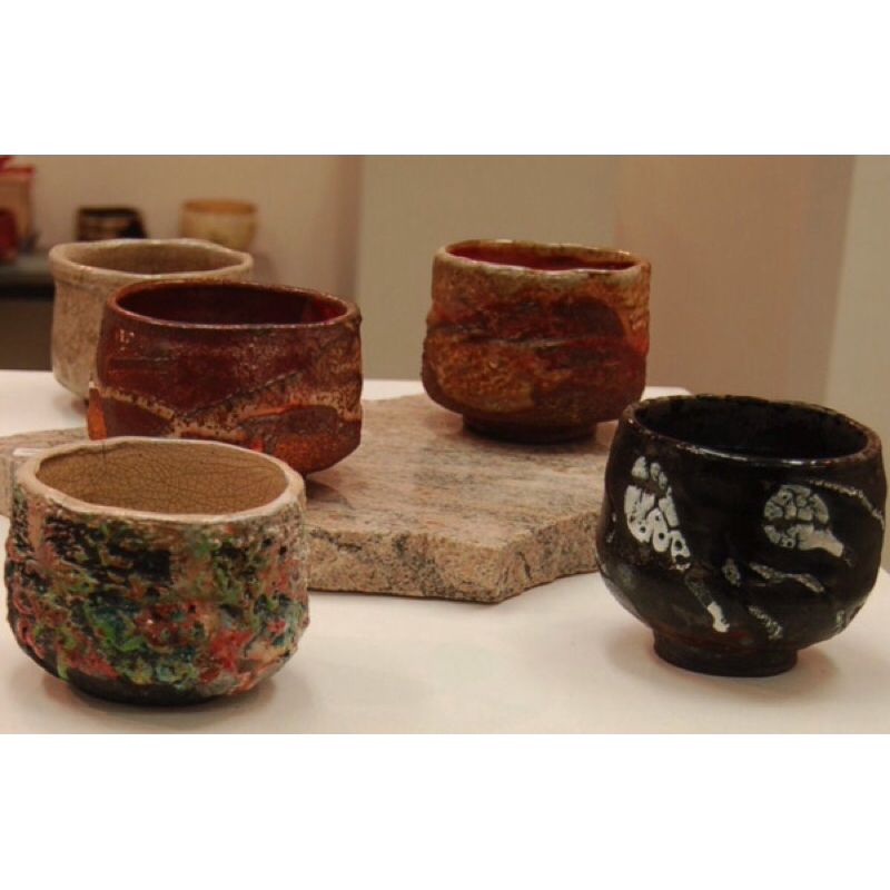 Tách chung trà, bát chawan gốm nhật 2hand (miễn phí dây nắp ấm)