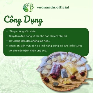 Sét Quà Yến Sào bồi bổ sức khỏe, tăng đề kháng kháng, giảm mệt mỏi