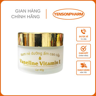 Kem Nẻ Dưỡng Ẩm Cao Cấp Vaseline Vitamin E: Giúp Làm Mềm Da, Chống Nứt Nẻ Tức Thì