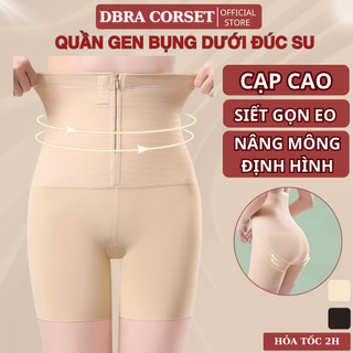  Quần Gen Nịt Bụng Siết Eo Chống Cuộn DBRA CORSET Có Khóa Kéo Và Mắc Cài GB.58 