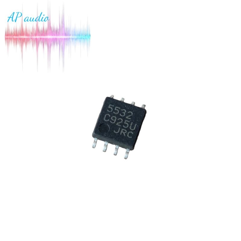 5 con OPAM 5532 chính hãng. JRC5532 smd