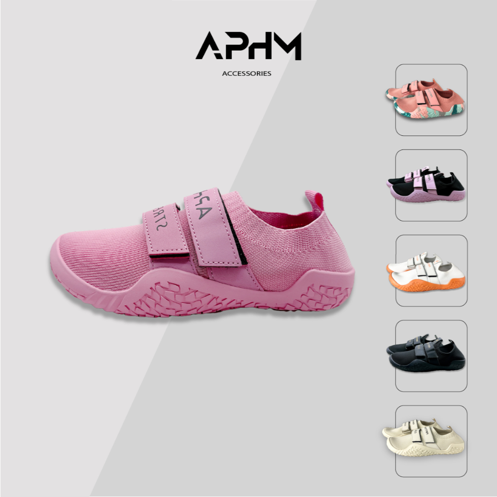 Giày Deadlift, Squat, Powerlifting tập Gym - Giày đế bằng khóa dán chống trượt chuyên dùng luyện tập thể thao - APHM