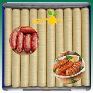 Combo 5 vỏ collagen làm lạp xưởng, xúc xích, trứng nướng, vỏ nhồi loại 1 Viscofan