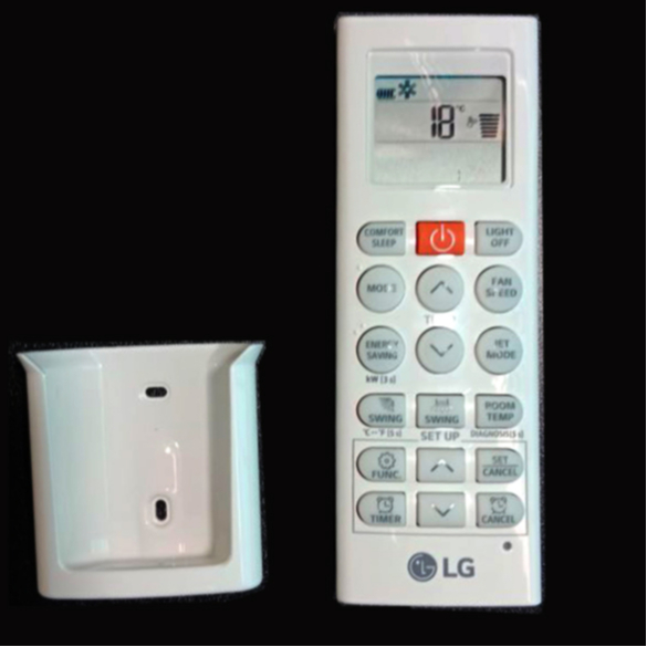 Điều Khiển Điều Hòa LG 2 chiều inverter Nút Cam Remote Máy Lạnh LG Xịn Có Đế Cài ( SỈ 76K )