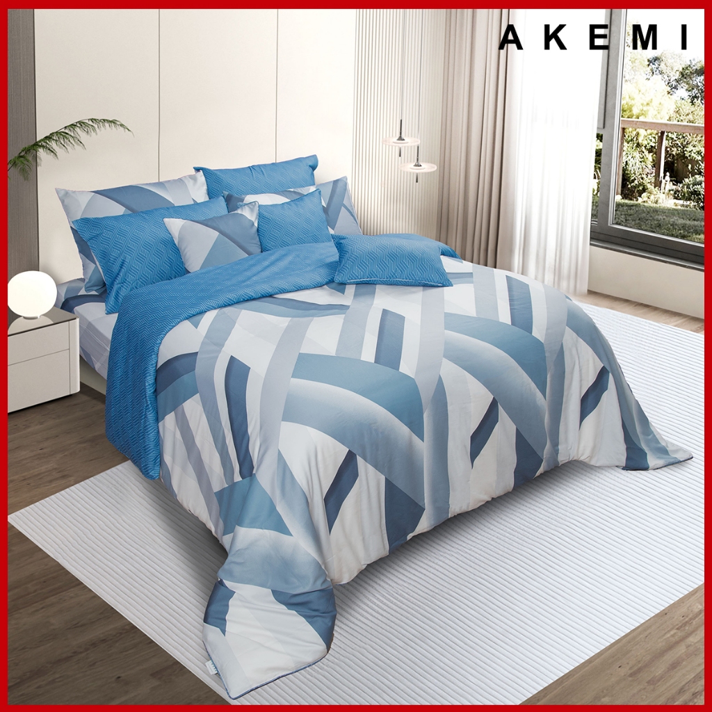 Bộ ga và Vỏ gối Akemi Tencel Touch Serenity v2, gồm 5 món (King/Queen)