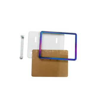 [COMBO] Bộ Ốp Khung Biển Số Xe Máy Inox-biển ép,biển thường - Biển Meca - Bộ Ốp Biển Số Inox (Khung Biển /Bảng Số Inox)