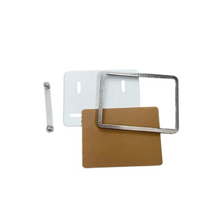 [COMBO] Bộ Ốp Khung Biển Số Xe Máy Inox-biển ép,biển thường - Biển Meca - Bộ Ốp Biển Số Inox (Khung Biển /Bảng Số Inox)