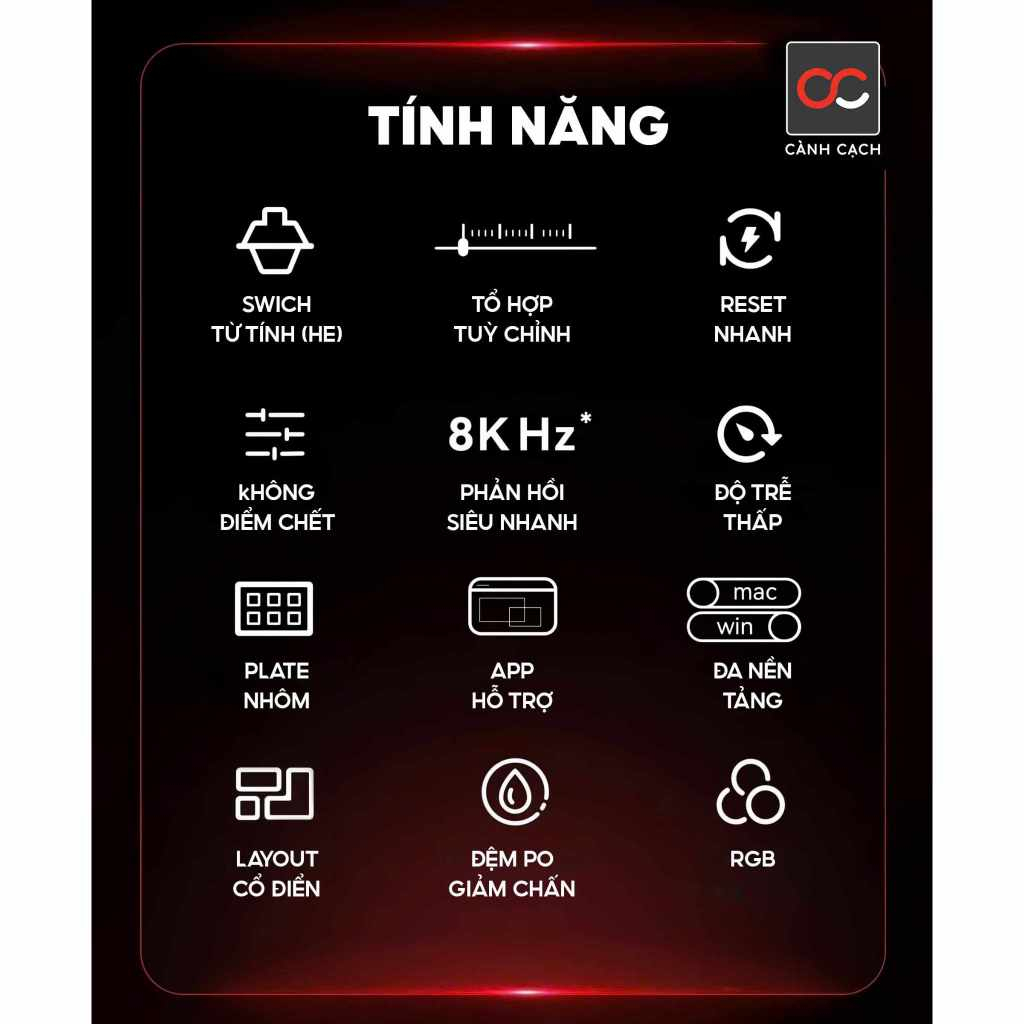 Bàn Phím Rappid Trigger Mad 60 & Mad 68 HE Led RGB | BigBuy360 - bigbuy360.vn