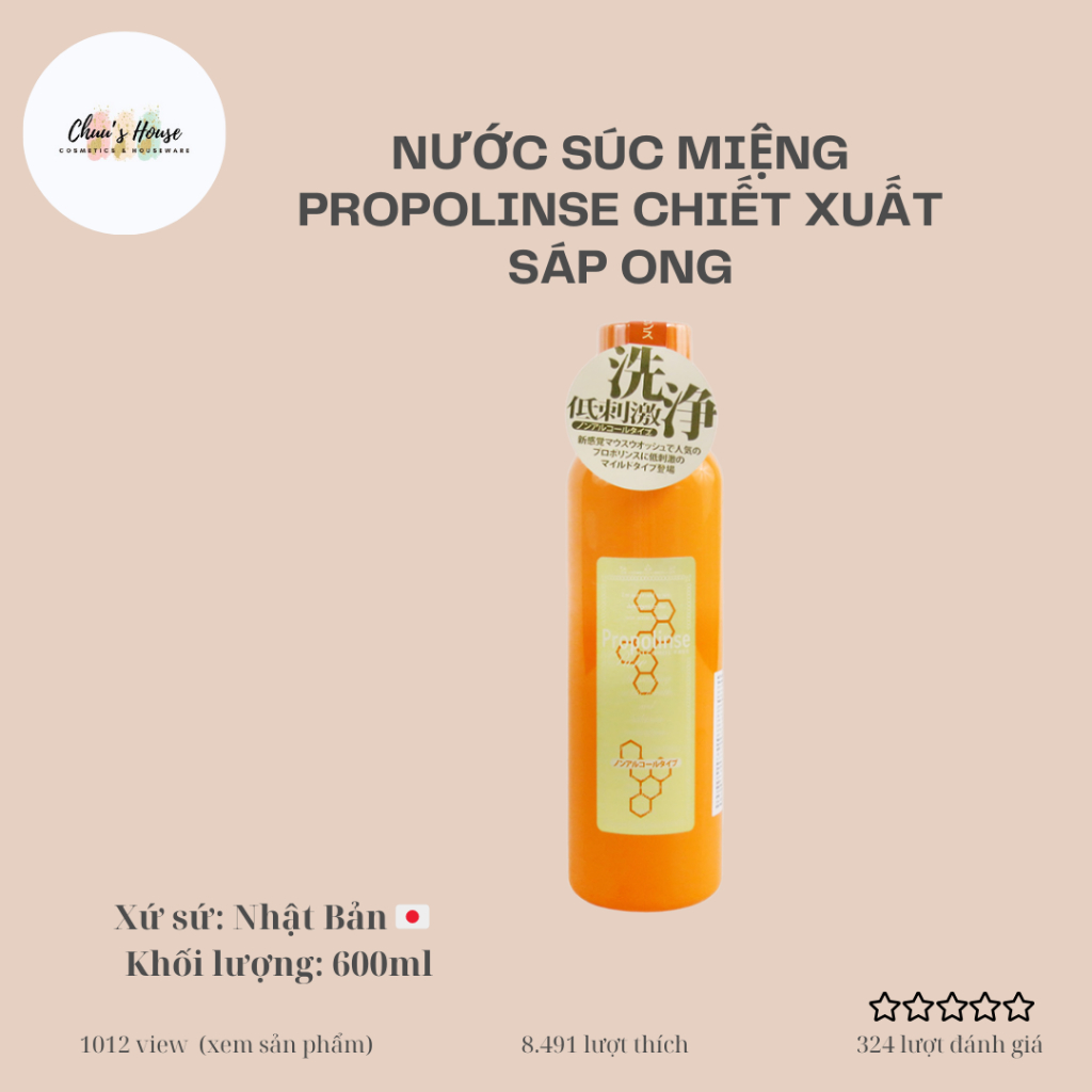 NƯỚC SÚC MIỆNG THẦN THÁNH 𝐏𝐑𝐎𝐏𝐎𝐋𝐈𝐍𝐒�