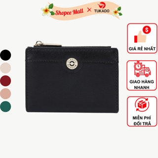  Ví Nữ Ngắn Mini Cầm Tay TAILIAN Gấp 2 Nhỏ Gọn Phong Cách Hàn Quốc Da Cao Cấp Cực Đẹp TL75 - Tukado 