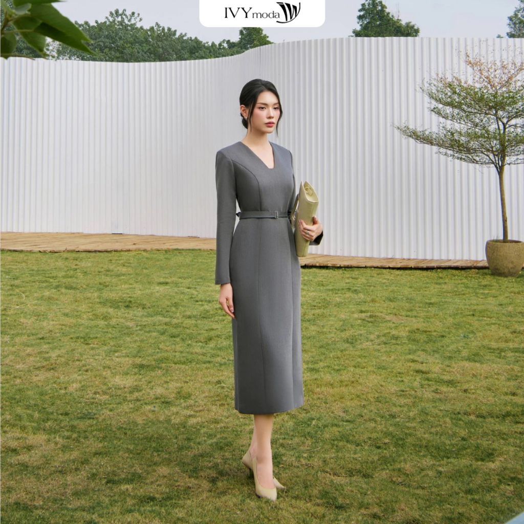Đầm ôm Tuysi Hiver nữ IVY moda MS 48M8898