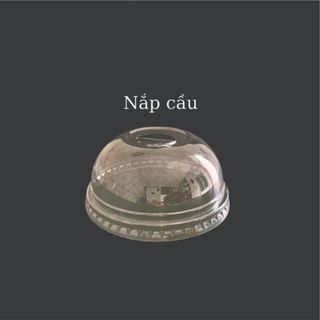  50 Ly Nhựa PP MẪU NOEL đỏ Đáy Bằng Loại Dày 360ML 500mL 650ML 700ML  Đựng Trà Sữa Sinh Tố Nước Ép Tiện Dụng 