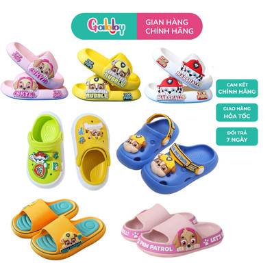 Dép Quai Ngang Nhân Vật Hoạt Hình Paw Patrol Êm Chân Cho Bé