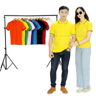 Top Áo Phông Polo Cá Sấu Mè THỜI TRANG 24H Áo Thun Có Cổ Nam Nữ - Nhận In Logo Thương Hiệu Đồng Phục