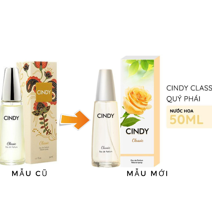 Nước hoa Cindy Classic N3 50ml