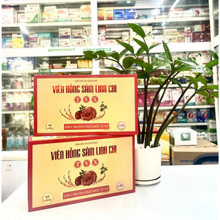 Viên Hồng Sâm Linh Chi- Đại Bổ, Giúp Tăng Cường Và Phục Hồi Sức Khỏe