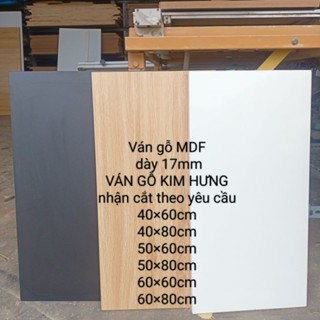  MẶT BÀN_ MẶT KỆ tấm ván MDF dày 17mm phủ melamine làm bàn kệ tủ đồ nội thất 