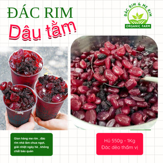 Hạt Đác Rim Dâu Tằm Hủ 500g Topping Ngon Giải Nhiệt Ngày Hè Organic Farm