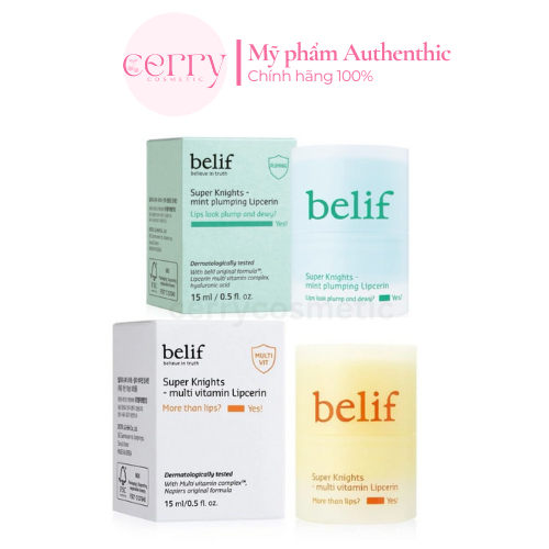 Son dưỡng đa năng Belif Super Knight Multi Vitamin Lipcerin 15ml