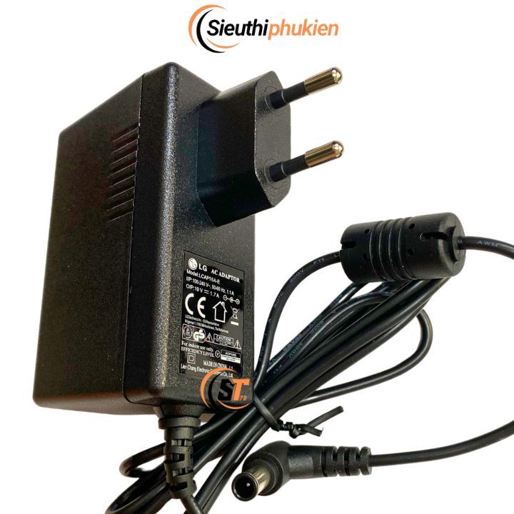 Dây nguồn màn hình LG 27M37D 27M37HQ 27MP37VQ, adaptor nguồn LG 19v zin
