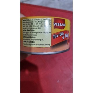 Bò 2 lát VISSAN 170g (Lon in mẫu mới)
