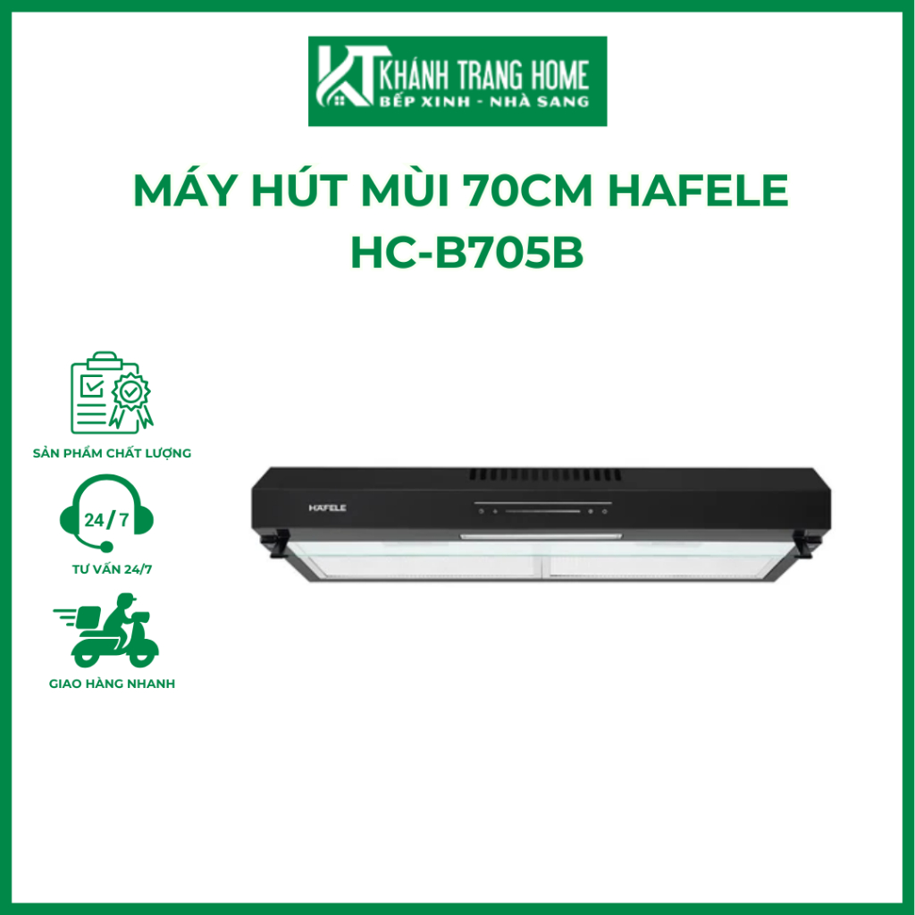 Máy hút mùi 70cm HAFELE HC-B705B (533.87.797) - Khánh Trang Home