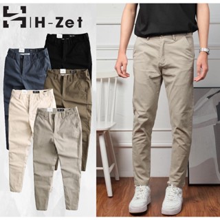 Quần kaki nam lưng thun ẩn chuẩn form nam H-ZET, vải kaki dày dặn, co giãn, đanh mịn LTA