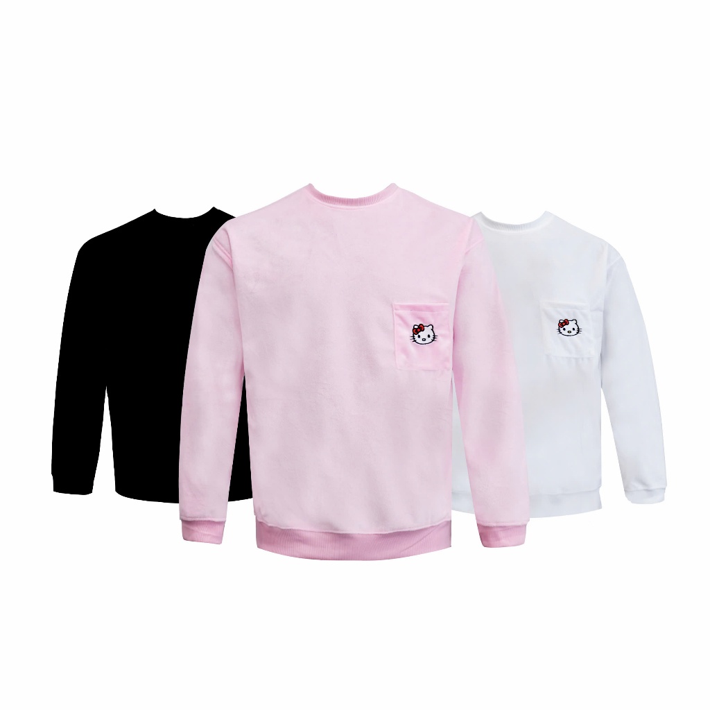 Doris / Áo thun Doris nhung Meow / longtee / Form unisex