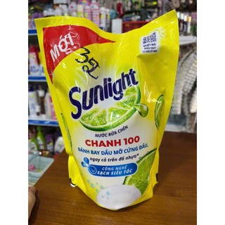 Nước rửa chén Sunlight Extra Matcha Trà Nhật 750g Chanh 1.4kg
