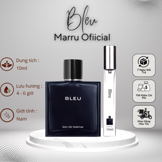 Nước Hoa Nam Chanel   Bleu De Chanel  mạnh mẽ , nam tính ,sang trọng chiết 10ml - Marru Official